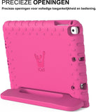 iPad 2017 / 2018 Hoes - Kinder Back Cover Kids Case Hoesje Roze - 9.7 inch