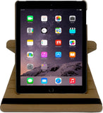 Hoes voor Apple iPad Mini 1 / 2 / 3 Book Case 360 Graden Draaibaar - Goud Leer Cover Rotatie Hoesje voor iPad Mini 1 / 2 / 3