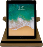 Hoes voor Apple iPad 2 / 3 / 4 Book Case 360 Graden Draaibaar - Goud Leer Cover Rotatie Hoesje voor iPad 2 / 3 / 4