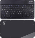 iPad 2017 Hoes met Toetsenbord - 9.7 inch - iPad 2017 Hoes Book Case Cover Hoesje met Toetsenbord Zwart