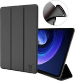 Xiaomi Pad 6 Hoesje - SmartDefend Book Case Cover Leer Zwart