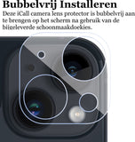 Camera Lens Screen Protector geschikt voor iPhone 15 - Gehard Glas Screenprotector GlassGuard