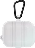 Waterdichte Hoesje geschikt voor Airpods 1 / Airpods 2 - Shock Proof Siliconen Waterproof Case Cover Hoes Wit