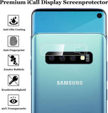 Camera Lens Screenprotector geschikt voor Samsung Galaxy S10 - Tempered Glass Gehard Glas