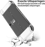 Case geschikt voor Nintendo Switch Oled - Accessoires geschikt voor Nintendo Switch OLED Transparant Hoes