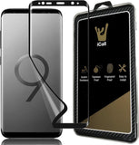 Screenprotector geschikt voor Samsung Galaxy S9 - Glas PET Folie Screen Protector Transparant 0.2mm 9H