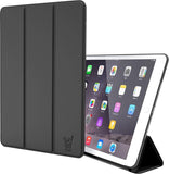 iPad Air 2019 Hoes Smart Cover - 10.5 inch - Trifold Book Case Leer Tablet Hoesje Zwart