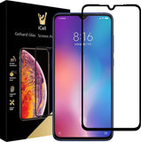 Screenprotector geschikt voor Xiaomi Mi 9 - Tempered Gehard Glas - Full Screen Volledig Beeld - iCall
