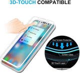 Screenprotector geschikt voor Samsung Galaxy A8 (2018) Tempered Glass Glazen Screen Protector (2.5D 9H)