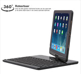 Apple iPad 9.7 (2017 / 2018) Hoes Toetsenbord Case Draadloos Bluetooth met Verlichting - 360 Graden Roteerbaar - van iCall