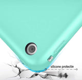 Samsung Galaxy Tab A 2018 Hoes Smart Cover - 10.5 inch - Trifold Book Case Leer Tablet Hoesje Groen