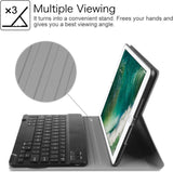 iPad 2017 Hoes met Toetsenbord - 9.7 inch - iPad 2017 Hoes Book Case Cover Hoesje met Toetsenbord Zwart