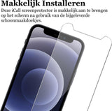 Screenprotector geschikt voor iPhone 13 Pro - Glas Screen Protector