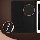 Apple iPad Pro 12.9 (2017 / 2015) Hoes Leer Book Case Smart Cover Licht Bruin - Hoesje van iCall