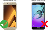 Screenprotector geschikt voor Samsung Galaxy A5 (2017) - Glas PET Folie Screenprotector Transparant 0.2mm 9H (Full Screen Protector)