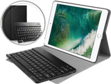 iPad 2017 Hoes met Toetsenbord - 9.7 inch - iPad 2017 Hoes Book Case Cover Hoesje met Toetsenbord Zwart