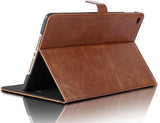 Apple iPad Pro 12.9 (2017 / 2015) Hoes Leer Book Case Smart Cover Licht Bruin - Hoesje van iCall