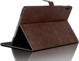 Apple iPad Pro 11 (2018) Hoes Leer Book Case Smart Cover Donker Bruin - Hoesje van iCall
