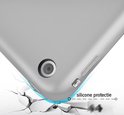 iPad 2022 Hoes - iPad 10e Generatie 10.9 Inch - Trifold Smart Cover Book Case Leer Tablet Hoesje Grijs