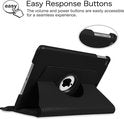 iCall - Apple iPad Mini (2019) / Mini 4 Hoes - Book Case 360 Graden Draaibare Cover - Zwart