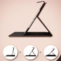 iPad Mini (2019) Hoes - Smart Book Case Lederen Hoesje - iCall - Donkerbruin
