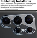 Camera Screenprotector geschikt voor Samsung Galaxy S22 Ultra - Gehard Glas Beschermglas Tempered Glass Screen Protector