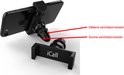 Telefoonhouders Auto - Telefoonhouder Auto - GSM Houder Auto - Smartphone Houder Auto voor Ventilatie - Universeel voor Telefoons tot 7 inch