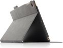 Apple iPad Air 10.5 (2019) Hoes - Canvas Eco Leer Smart Book Case Hoesje - iCall - Grijs
