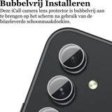 Camera Lens Screenprotector geschikt voor Samsung Galaxy A14 - Glas Camera Screen Protector