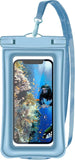 Waterdichte Telefoonhoesjes Drijvend - Universele Drybag Onderwater Blauw