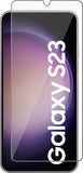 Screenprotector geschikt voor Samsung Galaxy S23 - Gehard Glas Beschermglas Tempered Glass Screen Protector