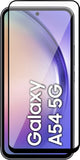 Screenprotector geschikt voor Samsung Galaxy A54 - Gehard Glas Screen Protector FullGuard
