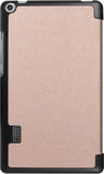 Huawei T3 7 inch Hoes - Smart Book Case Hoesje van iCall - Roségoud