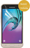 Screenprotector geschikt voor Samsung Galaxy J3 (2016) - Glas PET Folie Screenprotector Transparant 0.2mm 9H (Full Screen Protector)