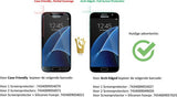 Screenprotector geschikt voor Samsung Galaxy S7 - Full Screen Arch / Arched Tempered Glass Screen protector Transparant 3D 9H