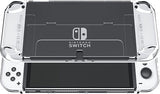 Case geschikt voor Nintendo Switch Oled - Accessoires geschikt voor Nintendo Switch OLED Transparant Hoes