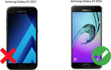Screenprotector geschikt voor Samsung Galaxy A3 (2016) - Glas PET Folie Screenprotector Transparant 0.2mm 9H (Full Screen Protector)