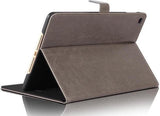 iPad Mini (2019) Hoes - Smart Book Case Lederen Hoesje - iCall - Grijs