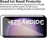 Screenprotector geschikt voor Samsung Galaxy S23 Plus - Gehard Glas Screen Protector FullGuard