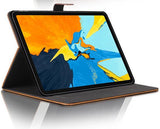 Apple iPad Pro 11 (2018) Hoes Leer Book Case Smart Cover Donker Bruin - Hoesje van iCall