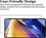 Screenprotector geschikt voor Xiaomi Poco F4 - Gehard Glas Beschermglas Tempered Glass Screen Protector