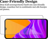 Screenprotector geschikt voor Samsung Galaxy Xcover Pro 2 - Gehard Glas Beschermglas Tempered Glass Screen Protector