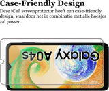 Screenprotector geschikt voor Samsung Galaxy A04s / A13 5G - Gehard Glas Screen Protector GlassGuard