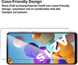 Screenprotector geschikt voor Samsung A21s - FullGuard Glas Screen Protector