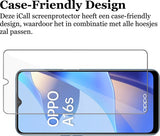 Screenprotector geschikt voor Oppo A16 / A16s - Glas Screen Protector