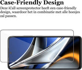 Screenprotector geschikt voor Xiaomi Poco X4 Pro - Gehard Glas Beschermglas Tempered Glass Screen Protector