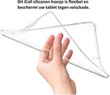 Apple iPad Mini 1 / 2 / 3 - Soft TPU Case Transparant (Siliconen Hoesje) voor Tablet - Back Cover Silicone