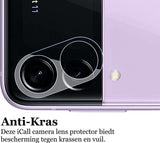 Camera Screenprotector geschikt voor Samsung Galaxy Z Flip 3 - Gehard Glas Beschermglas Tempered Glass Screen Protector