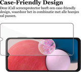 Screenprotector geschikt voor Samsung Galaxy A13 4G - Gehard Glas Beschermglas Tempered Glass Screen Protector