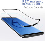Screenprotector geschikt voor Samsung Galaxy S9 Plus - Glas PET Folie Screen Protector Transparant 0.2mm 9H
